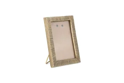 Ranoli Iron Etched Photo Frame - Antique Brass