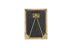 Ranoli Iron Etched Photo Frame - Antique Brass