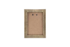 Ranoli Iron Etched Photo Frame - Antique Brass