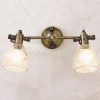Rarni Recycled Glass Double Wall Light
