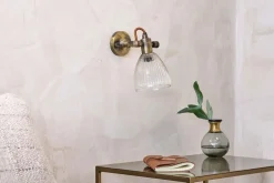 Rarni Recycled Glass Single Wall Light