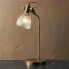Rarni Recycled Glass Table Lamp - Antique Brass