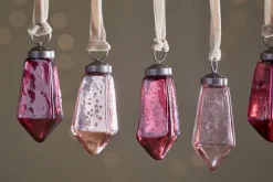 Ratnam Baubles - Mixed Merlot - (Set of 8)