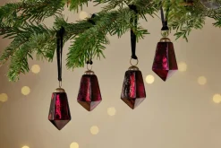 Ratnam Baubles - Ruby (Set of 4)