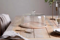 Recycled Glass Cake Dome