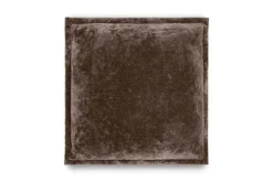 Renwal Velvet & Linen Cushion Cover - Brown