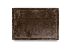 Renwal Velvet & Linen Cushion Cover - Brown