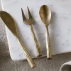 Roda Serving Set - Antique Brass (Set of 3)