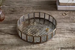 Ruaka Glass Vanity Tray - Brass