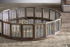 Ruaka Glass Vanity Tray - Brass