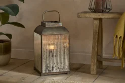 Ruala Lantern - Brass & Clear