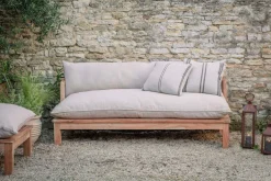 Sadhi Acacia Wood Outdoor Sofa