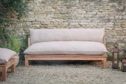 Sadhi Acacia Wood Outdoor Sofa
