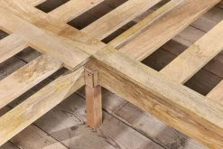 Saharsa Cane & Mango Wood Bed