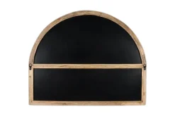 Sande Arched Mango Wood Mirror - Natural