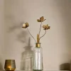 San Stem Floral - Antique Brass