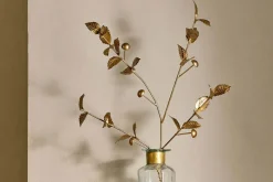 San Stem Foliage - Antique Brass