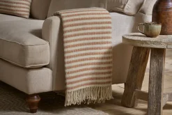Sanval Wool Throw - Rust
