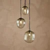 Sanvika Organic Cluster Pendant - Green