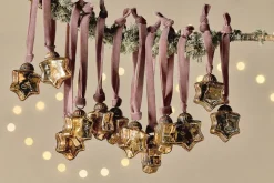 Sardi Star Baubles - Gold (Set of 12)