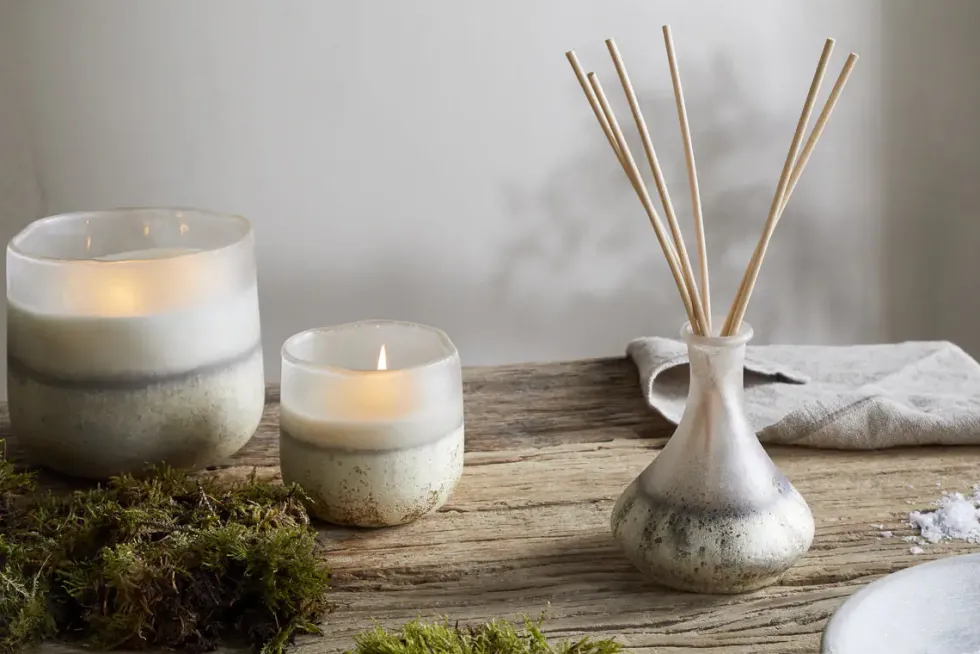 Sea Salt & Moss Reed Diffuser - Aged Smoke