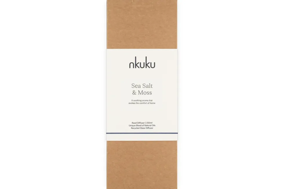 Sea Salt & Moss Reed Diffuser - Aged Smoke