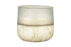 Sea Salt & Moss 3 Wick Scented Candle - Aged Smoke - 3 Wick