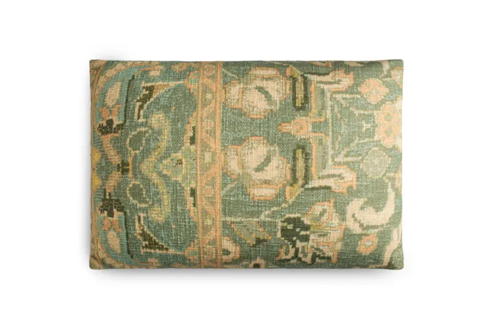 Selyo Tapestry Cushion Cover - Green
