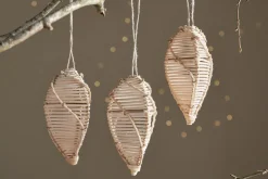 Sempala Wicker Baubles - Natural - (Set of 3)