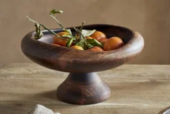 Sindar Pedestal Bowl - Natural