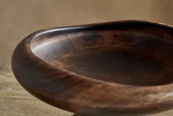 Sindar Pedestal Bowl - Natural