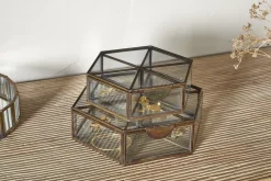 Sitara Jewellery Box - Antique Brass