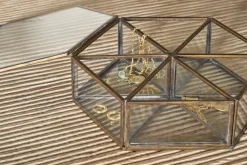 Sitara Jewellery Box - Antique Brass
