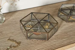 Sitara Jewellery Box - Antique Brass