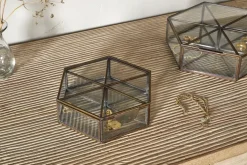 Sitara Jewellery Box - Antique Brass