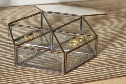 Sitara Jewellery Box - Antique Brass