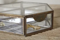 Sitara Jewellery Box - Antique Brass