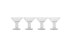 Sooraj Champagne Coupe - Clear - (Set of 4)