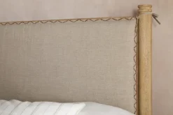 Sri Mango Wood Bed - Natural