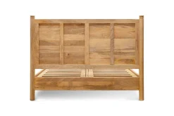 Sri Mango Wood Bed - Natural