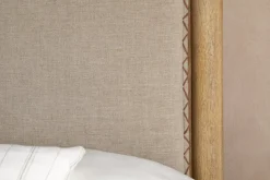 Sri Mango Wood Bed - Natural