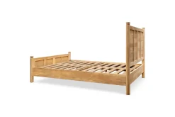 Sri Mango Wood Bed - Natural