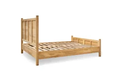 Sri Mango Wood Bed - Natural