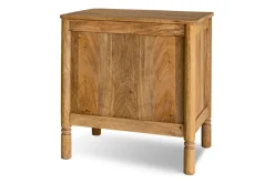 Sri Mango Wood Bedside Table - Natural