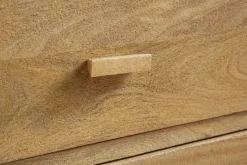 Sri Mango Wood Bedside Table - Natural
