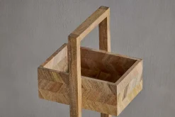 Sukha Mango Wood Storage Caddy - Natural