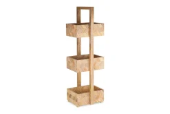 Sukha Mango Wood Storage Caddy - Natural