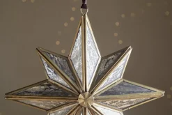 Taara Star Decoration - Antique Brass