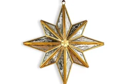Taara Star Decoration - Antique Brass