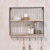 Tamba Shelf with Hooks